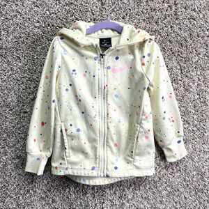 Nike Jacket‎ Girls 3T Therma-Fit Splatter Print Zip Up